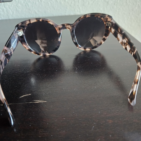 Diff Eyewear Accessories Diff Eyewear Luna Polarized Leopard Print